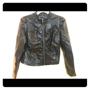 Rue21 Black Leather Jacket